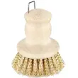Brosse pour casseroles, bois naturel, rond - Peggy Perfect photo du produit