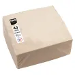 Serviette de table jetable, 380 x 380 mm, gris - Pronappe photo du produit