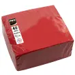 Serviette de table jetable, 380 x 380 mm, gris - Pronappe photo du produit