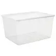 Bo&icirc;te de rangement BASIC BOX, 80 litres - Plast Team photo du produit