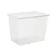 Bo&icirc;te de rangement BASIC BOX, 80 litres - Plast Team photo du produit