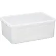 Boîte de conservation Airtight, 1,3 litre, blanc - Plast Team photo du produit