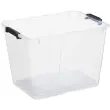 Bo&icirc;te de rangement HOME BOX FLEX, 30 litres - Plast Team photo du produit