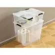 Bo&icirc;te de rangement HOME BOX FLEX, 30 litres - Plast Team photo du produit