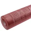 Nappe en papier damass&eacute;, (l)1,18 x (L)6 m, bordeaux - Pronappe photo du produit