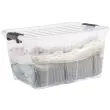 Boîte de rangement HOME BOX, 30 L, gris - Plast Team photo du produit