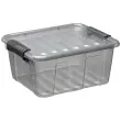 Boîte de rangement HOME BOX, 3 L, transparent - Plast Team photo du produit