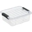 Boîte de rangement HOME BOX, 3 L, transparent - Plast Team photo du produit