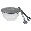 Saladier avec couverts à salade, 7 litres - Plast Team photo du produit