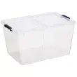 Boîte de rangement HOME BOX FLEX, 50 litres - Plast Team photo du produit