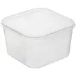 Boîte de congélation Helsinki, 0,9 litre, carré - Plast Team photo du produit