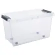 Boîte de rangement PROBOX à roulettes, 70 litres - Plast Team photo du produit