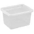 Bo&icirc;te de rangement BASIC BOX, 15 litres - Plast Team photo du produit
