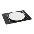 Plat en ardoise naturelle, L530 x P325 mm, anthracite - APS photo du produit