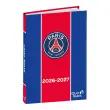 Agenda ann&eacute;e scolaire 2026-2027 Eurotextagenda journalier multilingue PSG diagonale - 12 mois de ao&ucirc;t &agrave; juillet - 12x17 cm - Papier Clairefontaine blanc - Fabrication fran&ccedil;aise - Quo Vadis photo du produit