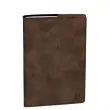 Agenda avec répertoire 2027 Randonnée - Semainier Planning Français - Bergame Marron - 14 mois de décembre à janvier - 9x12,5 cm - Quo Vadis photo du produit