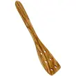 Spatule perfor&eacute;e, longueur 300 mm, bois d'olivier - Metaltex photo du produit