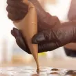Poche &agrave; douille HDPE, gaufr&eacute;e, transparent - Hygonorm photo du produit