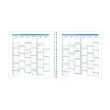 Agenda année scolaire spiralé 2026-2027 Exécutif S Septembre - Semainier Planning Français - Egeo liberty - 13 mois de août à août - 16x16 cm - Quo Vadis photo du produit