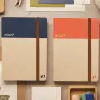 Agenda 2027 affaires recycl&eacute; - Semainier Planning multilingue - Orange - 12 mois de janvier &agrave; d&eacute;cembre - 10x15 cm - Papier Clairefontaine recycl&eacute; - Fabrication fran&ccedil;aise - Quo Vadis photo du produit