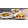 Assiette FOOTMARK, diam&egrave;tre 210 mm, blanc/gris - APS photo du produit