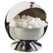 Sucrier boule à couvercle coulissant, acier inoxydable - APS photo du produit