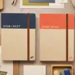 Agenda ann&eacute;e scolaire 2026-2027 Eurotextagenda Recycl&eacute; - Journalier - Multilingue - Orange - 12 mois de ao&ucirc;t &agrave; juillet - 12x17 cm - Quo Vadis photo du produit