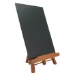 Ardoise de table JUNIOR avec chevalet, acajou - Securit photo du produit