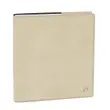 Agenda avec répertoire 2027 Exécutif - Semainier Planning Français - Bergame Beige - 14 mois de décembre à janvier - 16x16 cm - Papier Clairefontaine blanc - Fabrication française - Quo Vadis photo du produit
