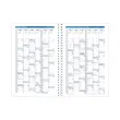 Agenda ann&eacute;e scolaire spiral&eacute; 2026-2027 Ministre S Septembre - Semainier Planning Fran&ccedil;ais - Egeo - 13 mois de ao&ucirc;t &agrave; ao&ucirc;t - Blanc - 16x24 cm - Quo Vadis photo du produit