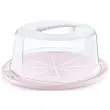 Cloche à gâteau 'ricardo', rond, rose - Keeeper photo du produit