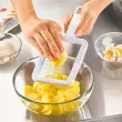 Coupe-pommes de terre, plastique/inox, blanc - Metaltex photo du produit