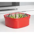 Boîte pour micro-ondes MEDIUM STEAMER, 2,4 l, rouge - Sistema photo du produit