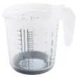 Broc gradu&eacute; 'massimo', 1 litre - Blanc/gris - Keeeper photo du produit