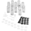 Kit de saupoudreuses Shake-It, 120 ml, 12 verres - Metaltex photo du produit