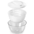 Essoreuse à salade Turbo, avec cordon, blanc - Metaltex photo du produit