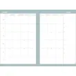 Agenda année scolaire 2026-2027 Universitaire Color - Semainier Planning Multilingue - Pastel Beige - 13 mois de août à août - 10x15 cm - Quo Vadis photo du produit