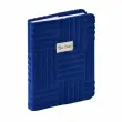 Agenda ann&eacute;e scolaire 2026-2027 Eurotextagenda - Journalier - Multilingue - Th&eacute;a - Bleu - 12 mois de ao&ucirc;t &agrave; juillet - 12x17 cm - Papier Clairefontaine blanc - Quo Vadis photo du produit