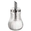 Sucrier avec tube doseur, acier inoxydable/verre - APS photo du produit