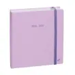 Agenda année scolaire 2026-2027 Exécutif Septembre Color - Semainier Planning - Multilingue - Pastel Violet - 13 mois de août à août - 16x16 cm - Quo Vadis photo du produit