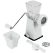 Hachoir Tartare, plastique/inox, blanc - Metaltex photo du produit