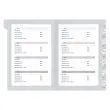 Carnet de mots de passe Français - Carnets thématiques Géometrique - 15x21 cm - Papier Clairefontaine blanc - Fabrication française - Quo Vadis photo du produit