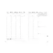 Agenda 2027 Ministre - Semainier Planning Français - Catalina Estrada Paon - 14 mois de décembre à janvier - 16x24 cm - Papier Clairefontaine blanc - Fabrication française - Quo Vadis photo du produit