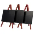 Ardoise de table MINI avec tr&eacute;pied, acajou - Securit photo du produit