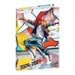 Agenda ann&eacute;e scolaire 2026-2027 Eurotextagenda - Journalier - Multilingue - Graffiti - Breakdance - 12 mois de ao&ucirc;t &agrave; juillet - 12x17 cm - Quo Vadis photo du produit