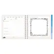 3 Carnets de sorties spiralé Français - Carnets thématiques All over - 24x24 cm - Papier Clairefontaine blanc - Fabrication française - Quo Vadis photo du produit