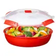 Boîte pour micro-ondes MICROWAVE, 1,29 l, rouge - Sistema photo du produit
