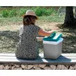 Glaci&egrave;re, plastique, 15 litres, bleu lagune - Eda Fontaine photo du produit