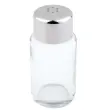 Sali&egrave;re/poivri&egrave;re, verre/acier inoxydable, 6 trous - APS photo du produit
