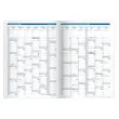 Agenda année scolaire avec répertoire 2026-2027 Eu 09/09 - Semainier Planning Français - Club Bleu clair - 13 mois de août à août - 21x29,7 cm - Quo Vadis photo du produit